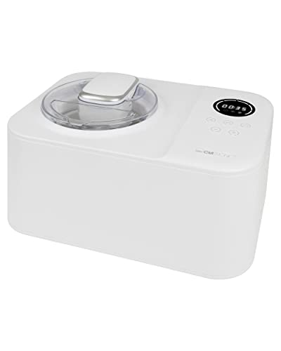 Clatronic® Eismaschine mit Kompressor inkl. Timer, Ice Cream Maker für Eis, Sorbet und...