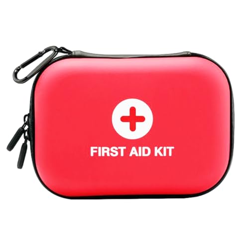 Ksvaye Epipen Tasche,Reiseapotheke Tasche Leer Klein Eva Tragbare First Aid Kit...