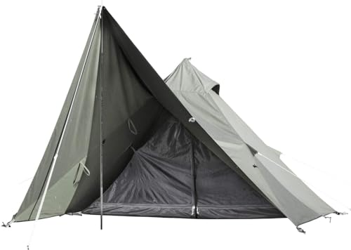 TIYASTUN Tipi Zelt Outdoor 1 Mann Zelt Hot Tent, Baumwollzelt, Tipi Zelt Camping...