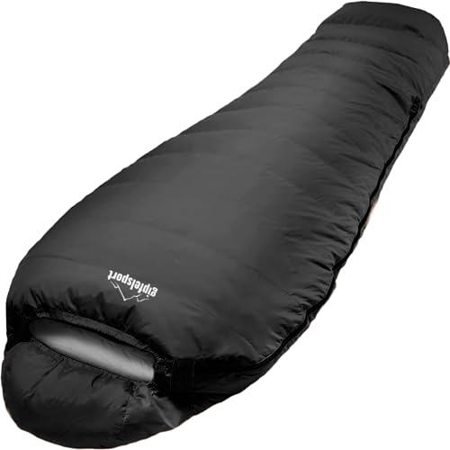 Gipfelsport Ultraleicht Schlafsack 4 Jahreszeiten [-20°C, -5°C] Ultralight Sleeping Bag...