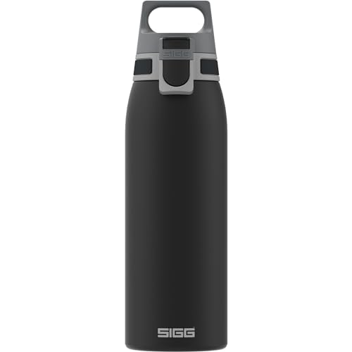 SIGG - Edelstahl Trinkflasche - Shield ONE Black - Für Kohlensäurehaltige Getränke...