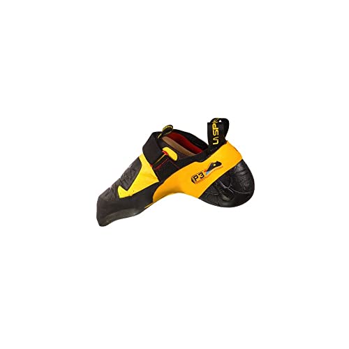 La Sportiva Unisex Kinder Skwama schwarz/gelb Kletterschuhe, Black Yellow