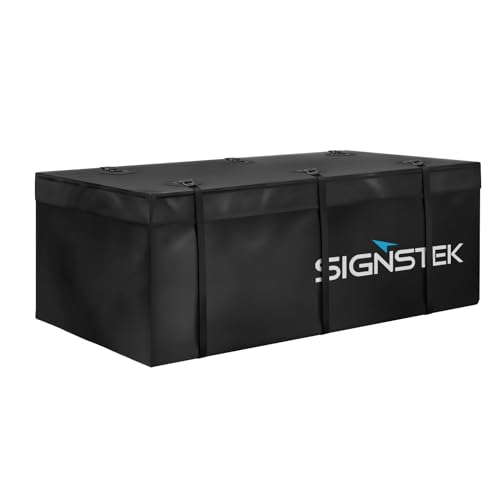 Signstek Heckbox für Anhängerkupplung Auto Hintere Erweiterbare Gepäcktasche -...
