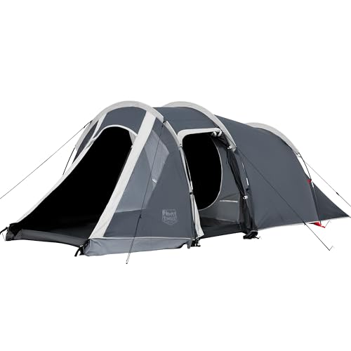 TIMBER RIDGE Zelt 2-3 Personen Camping wasserdicht 3000mm Tunnelzelt mit Vorzelt...