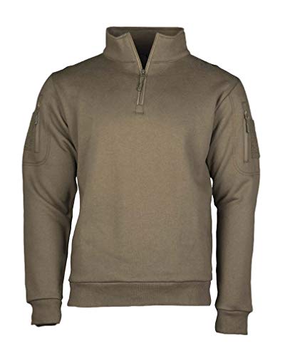 Mil-Tec Unisex Taktisch Sweatshirt, Grün, XL EU