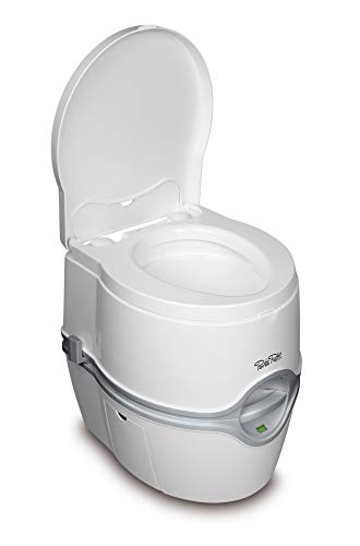 Thetford 92306 Porta Potti 565E (Elektric) Tragbare Toilette, Weiß-Grau, 448 x 388 x 450...