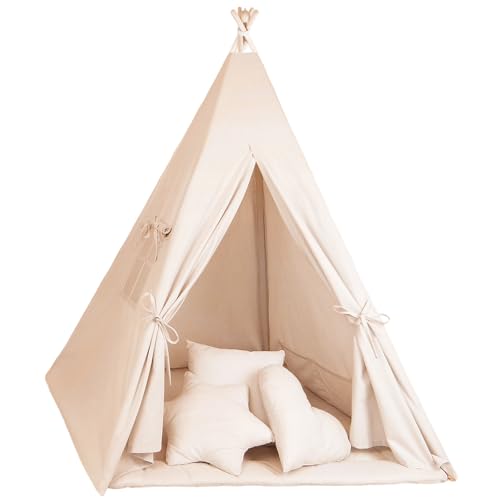 Totsy Baby Tipi Zelt für Kinder Spielzelt Tippi Kinderzelt Kinderzimmer Teepee...