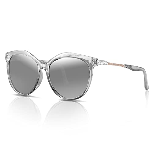 ipow Polarisierte Vintage Retro Katzenaugen Sonnenbrille