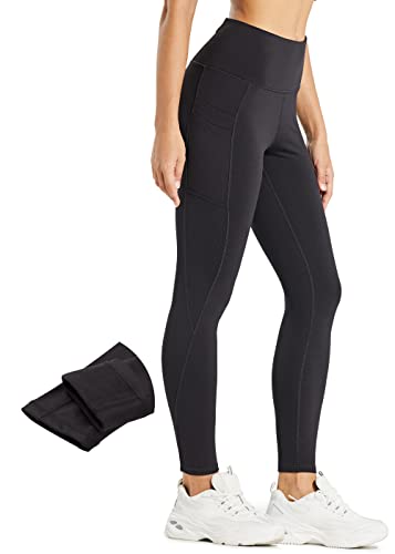 Comallan Damen Winter Thermo Leggings, Wasserdicht Lauf Sport Tights Laufhose Wanderhosen...