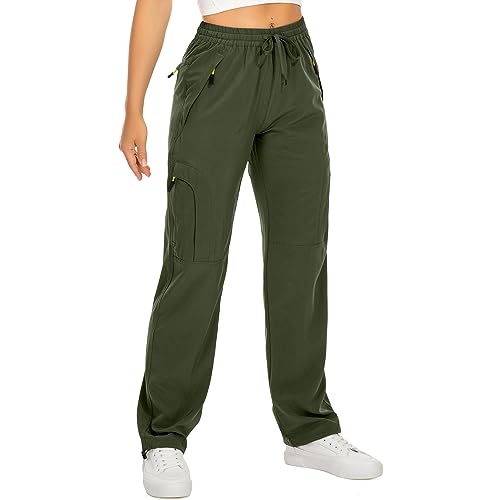 yeyity Wanderhose Damen Leichter Quick Dry Outdoorhose Atmungsaktiv Cargohose UV-Schutz...