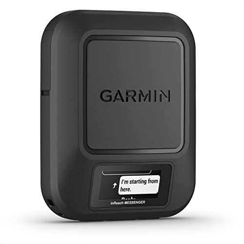Garmin inReach Messenger – kompaktes GPS-Satelliten-Kommunikationsgerät mit 24/7...