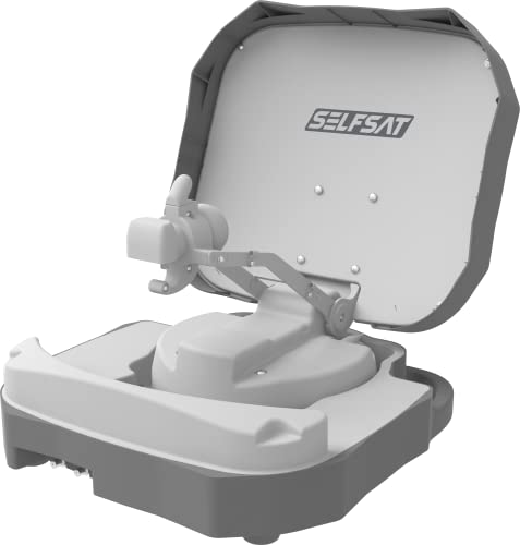 [Test: SEHR GUT*] Selfsat Caravan Mobil Single vollautomatische Satellitenantenne incl....