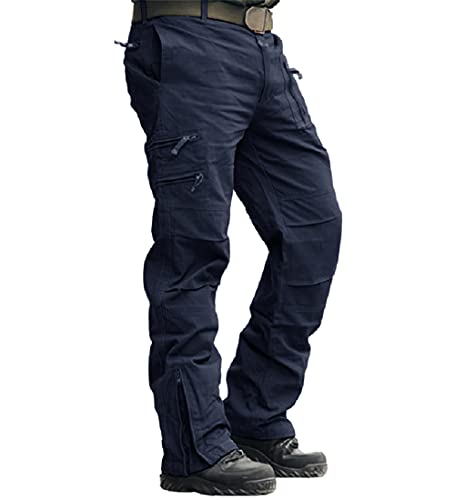 MAGCOMSEN Männer Cargohose Outdoor Tactical Hose Atmungsaktiv Ripstop Arbeitshose mit 8...