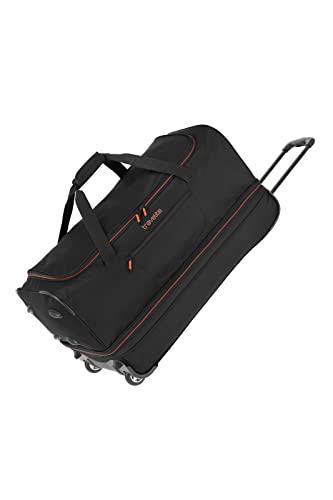 travelite Trolley Reisetasche mit Rollen mittelgroß, erweiterbar, BASICS, Weichgepäck...