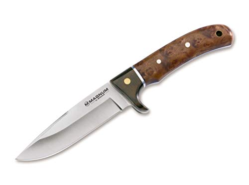 BÖKER MAGNUM® Elk Hunter scharfes Fahrtenmesser - feststehendes Messer mit Parierelement...