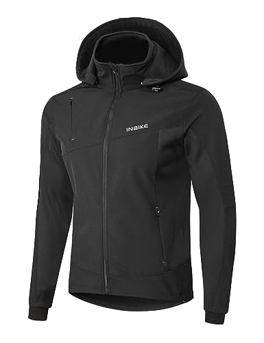 INBIKE Softshelljacke Herren Winter Softshell Jacke Übergangsjacke Wasserdicht...