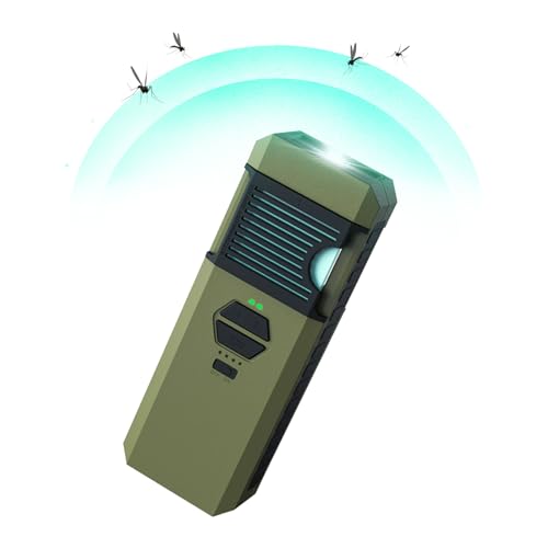 Luvan 3-in-1 Upgrade Elektro-Mückenschutzmittel mit Camping-Laterne, Elektrisches...
