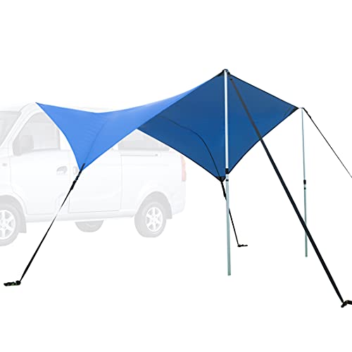 Ultrasport Auto-Vordach-Markise, geeignet für PKW, Vans und Campingbusse, Schützt vor...