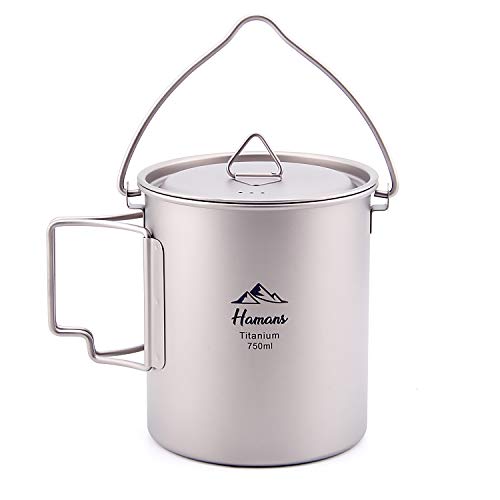 Hamans Titanium Topf 750 ml