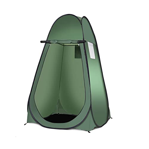 GYMAX Pop Up Duschzelt Umkleidezelt Camping Toilettenzelt 120 x 120 x 190 cm Outdoor...