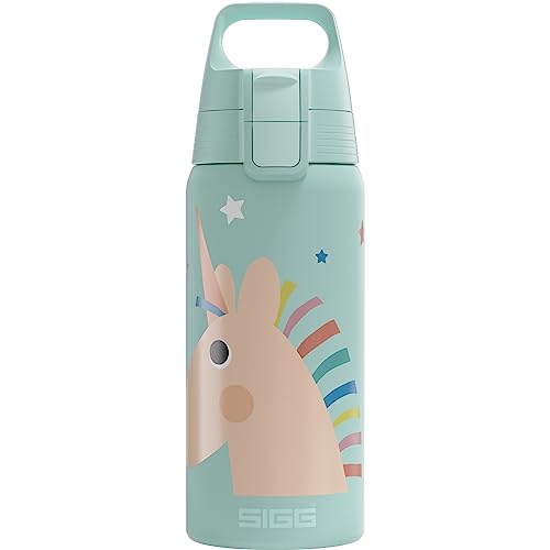 SIGG - Isolierte Trinkflasche Kinder - Shield Therm One Uni Stars - Kohlensäuregeeignet -...