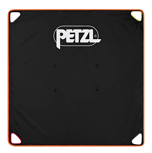 Petzl Tarp Seilplane aus Polyester in der Farbe Schwarz mit 4 Schlaufen, Maße: 140cm x...