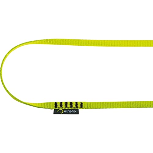 EDELRID Unisex – Erwachsene Tech Web Sling 12mm II Schlingen, neon green, 60 cm