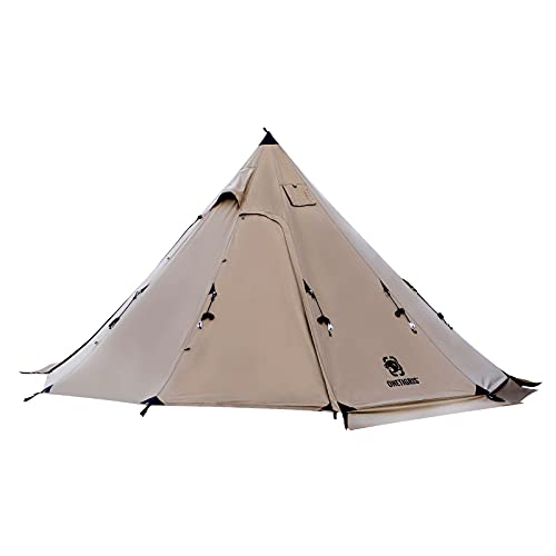 OneTigris NORTHGAZE Tipi Zelt für 2-4 Personen Outdoor Camping Zelt mit Stove Jack Winter...