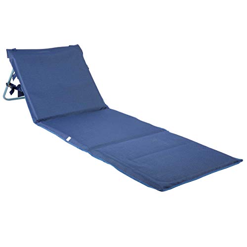 ONVAYA Premium Strandmatte 2cm gepolstert mit Rückenlehne | Strandliege faltbar |...