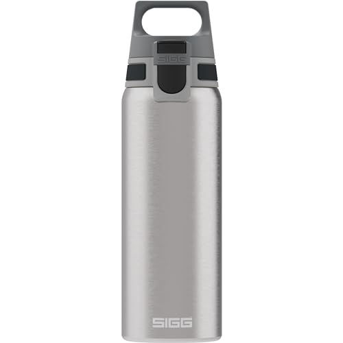 SIGG - Edelstahl Trinkflasche - Shield ONE Brushed - Für Kohlensäurehaltige Getränke...
