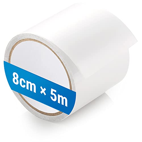 ecooe Zelt Klebeband 5M x 8CM Zelt Klebebänder Reparaturband Transparent Wasserdichte...