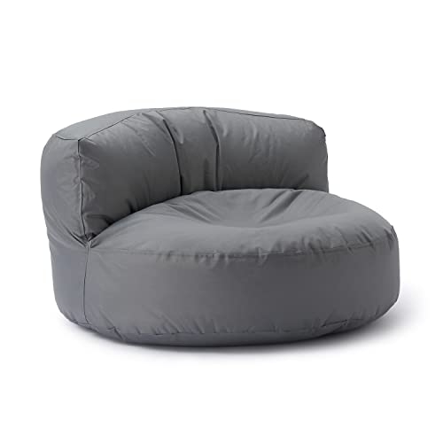Lumaland Sitzsack Lounge | Sofa-Sitzsack 90 x 50 cm mit Rückenlehne | Indoor & Outdoor...