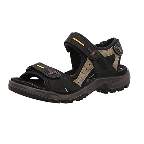 ECCO Herren Offroad Sandalen, Black Mole Black, 45 EU