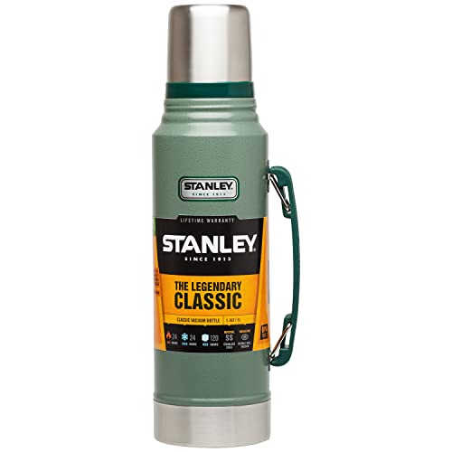 Stanley Classic Legendary Thermoskanne 1L - Hält 24 Stunden Heiß oder Kalt -...