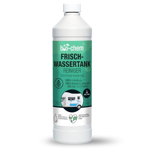 bio-chem Frischwassertank Reiniger 1000 ml - Hochwirksamer Tankreiniger für Wohnmobil &...