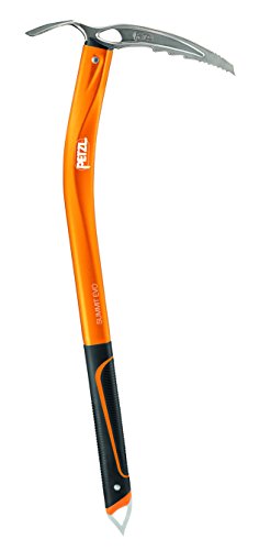 Petzl Erwachsene Eispickel Summit EVO, Orange, 59 cm, U14B