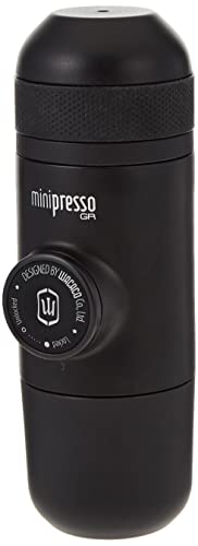 WACACO Minipresso GR, tragbare Espressomaschine, Kompatibel gemahlener Kaffee, kleine...