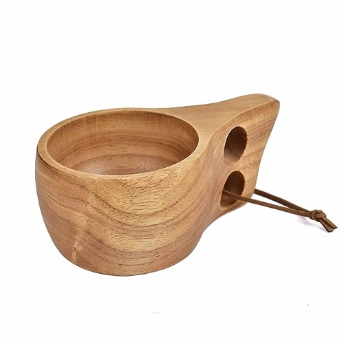 JINYOMFLY Wooden Coffee Cup