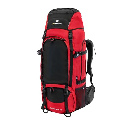 outdoorer Backpacker-Rucksack Atlantis 90+10 - Frontlader-Rucksack mit Frontöffnung,...