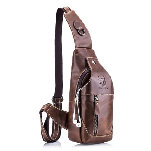 WeeDee Sling Bag Leder Schultertasche