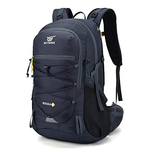 SKYSPER BOGDA 35 Wanderrucksack 35L Camping Backpack mit Rückenbelüftung & Trinksystem...