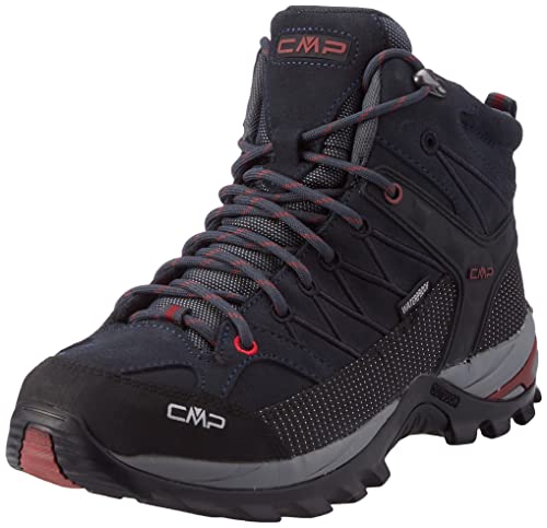 CMP - Rigel Mid Trekking Shoes Wp, Asphalt-Syrah, 44