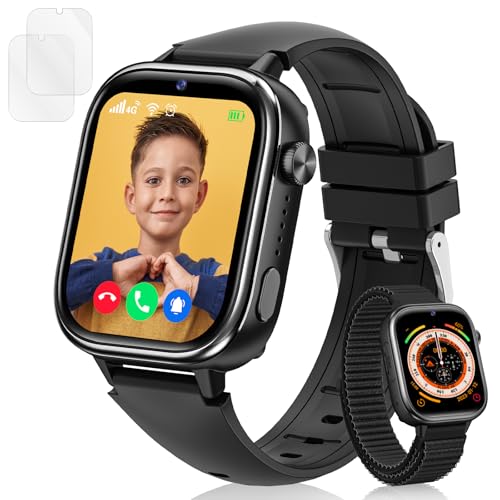 Minilandia 4G Kinder Smartwatch, HD Video und Anruf, Kids Smartwatch mit Familien Chat,...