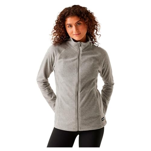 Regatta Damen Womens Mayse Full Zip Jacket Fleece Mit Durchgehendem Reißverschluss, Grau,...