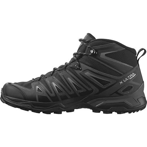 Salomon Herren X Ultra Pioneer Mid Gore-tex Hiking Shoe, Black Magnet Monument, 44 EU