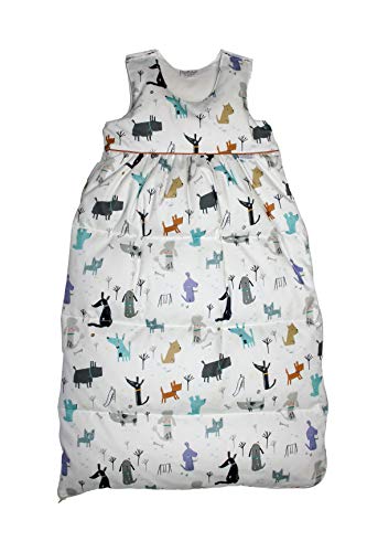 Tavolinchen Babyschlafsack Daunenschlafsack 'Hund' Kinderschlafsack Ganzjahresschlafsack...