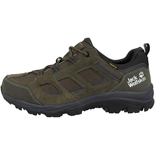 Jack Wolfskin Herren Vojo 3 Texapore Low M, Khaki Phantom, 43 EU