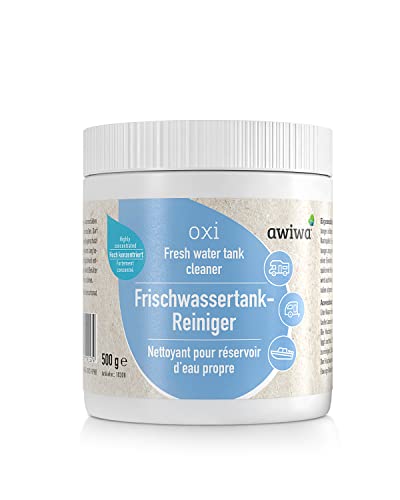 awiwa oxi Wassertank Reiniger Wohnmobil (500g) - Frischwassertank Reiniger löst...