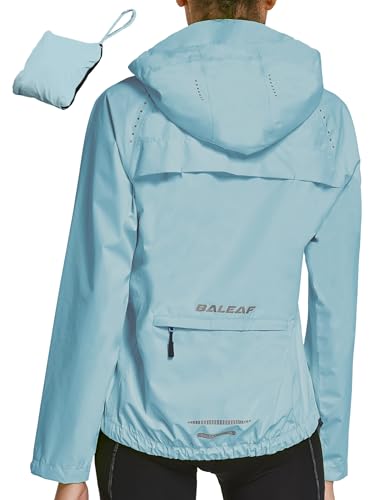 BALEAF Fahrradjacke Damen Regenjacke