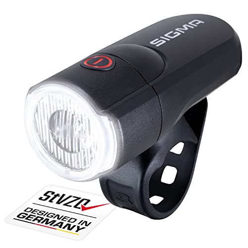 SIGMA Sport - AURA 30 | LED Fahrradlicht 30 Lux | StVZO zugelassenes, batteriebetriebenes...